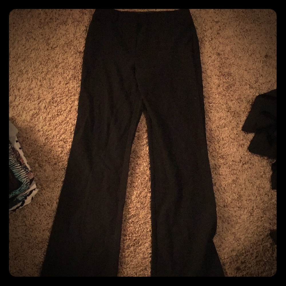 By&By Black Polyester Slacks